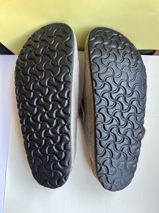 Zapatos Birkenstock Boston Piel Gris