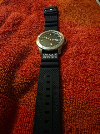 Reloj Lacoste Azul y Plateado