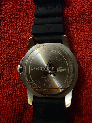 Reloj Lacoste Azul y Plateado