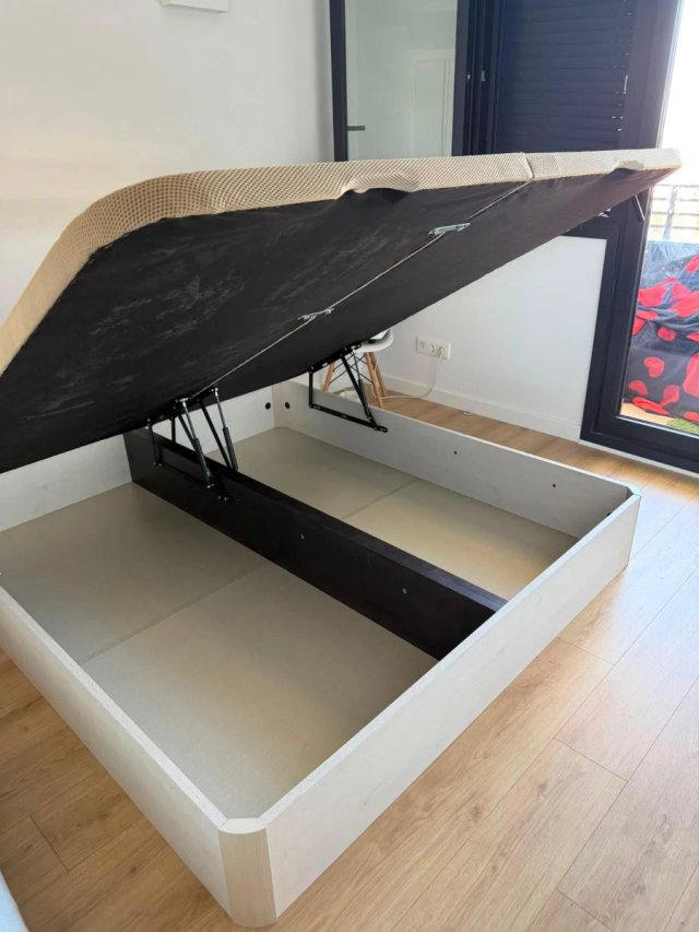 CANAPÉ ABATIBLE 180X200 DE MADERA PREMIUM EN OFERT