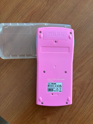 Calculadora Científica MILAN Rosa y Amarilla