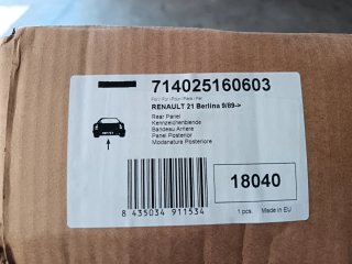 Portamatrículas Renault 21 Turbo Magneti Marelli