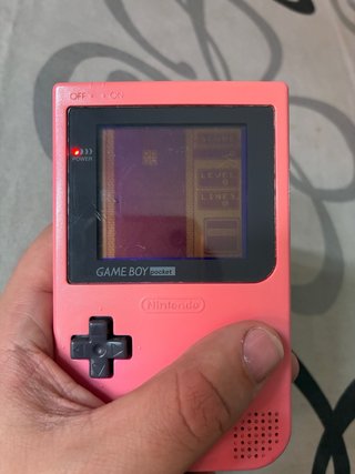 Nintendo Game Boy Pocket Rosa Dificil de conseguir
