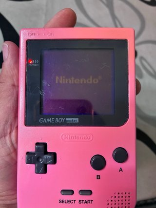 Nintendo Game Boy Pocket Rosa Dificil de conseguir