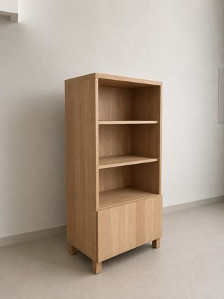 Mueble TV y estanteria de madera Ikea BESTA