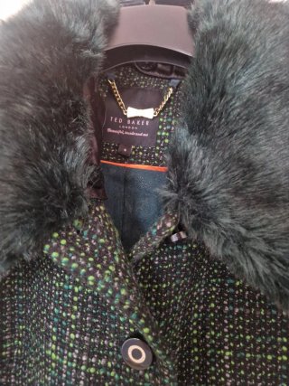Abrigo Ted Baker Verde Talla XL