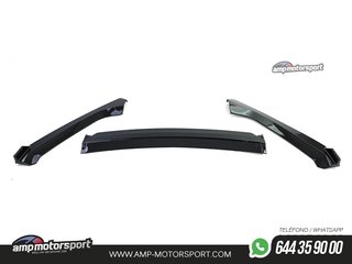 SPOILER DELANTERO PARA SEAT LEON 5F CUPRA 2012-2017 NEGRO BRILLO