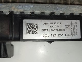 491563 radiador 5q0 121 251 gq volkswagen golf