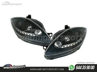 FAROS DELANTEROS LUZ DIURNA LED PARA SEAT LEON / TOLEDO / ALTEA 1P