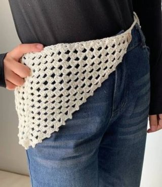 Cinturón/Bandana Hecho a Mano