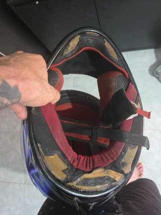 Casco NZi Spyder3 Talla M Réplica