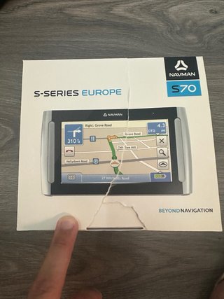 Navegador GPS Navman S70 S-Series Europe