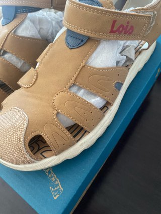 Sandalias Lois Beige/Marrón Talla 37