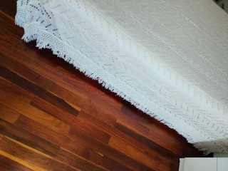 Colcha Vintage Blanca