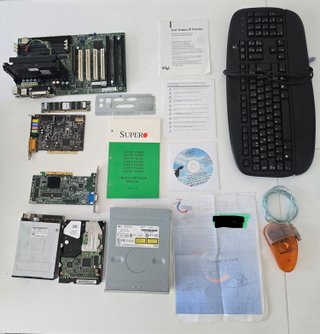 Pack PC Retro 1999: Placa Supermicro + PIII500