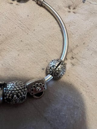 Pulsera Pandora Plata con Abalorios