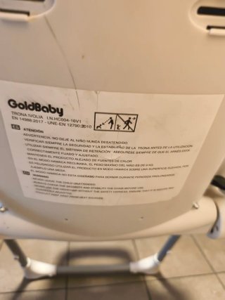 Trona evolutiva GoldBaby Ivolia