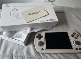 Consola ANBERNIC RG40XX H Blanca