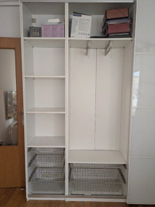 Armario puertas correderas cristal