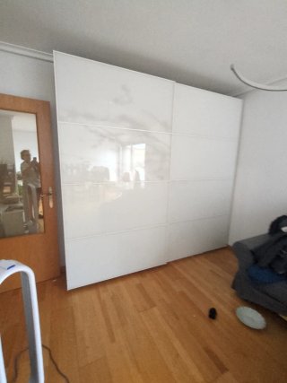 Armario puertas correderas cristal