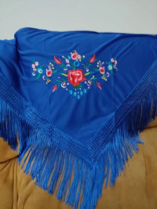 Mantones Flamencos Bordados Niña