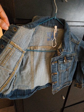 Chaqueta tejana vaquera.  Talla 98/104