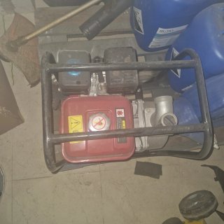 Motobomba para extracción de agua