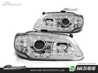 FAROS DELANTEROS LUZ DIURNA LED PARA RENAULT MEGANE