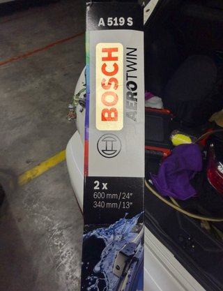 Escobillas Bosch Aerotwin A519S Nissan Juke