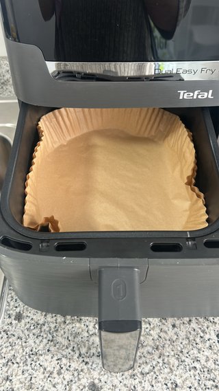 Freidora Aire Tefal Dual Easy Fry 2 Cestas