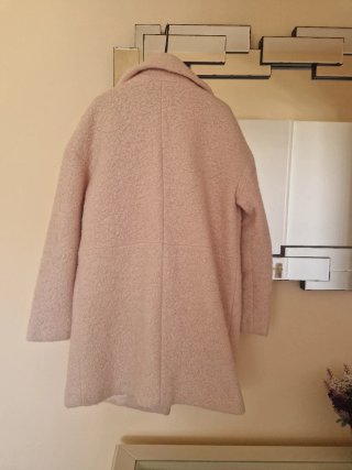 Abrigo Morgan rosa talla 38