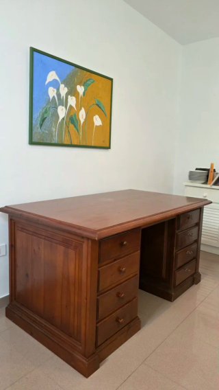 Escritorio de despacho (madera noble)