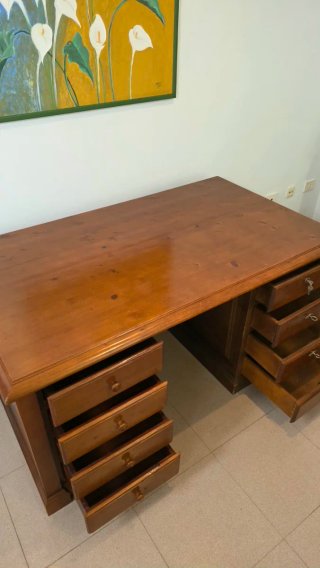 Escritorio de despacho (madera noble)