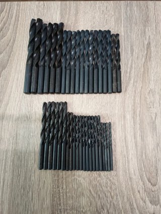 Lote brocas metal varias medidas
