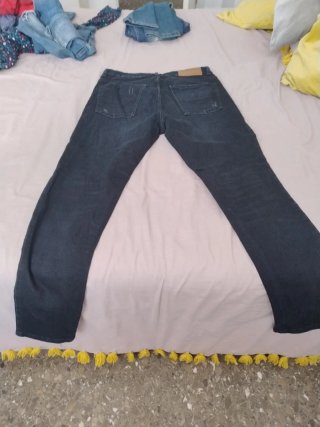Pantalón Pull&Bear Rotos Hombre Talla 40