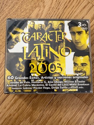 Carácter Latino 2003 CD + DVD