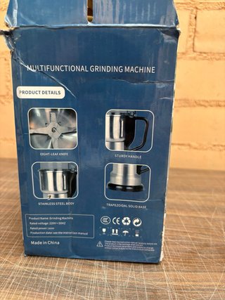 OJO Molinillo Eléctrico Multifunción de Acero Inox