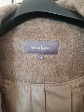 Abrigo Lana + Mohair El Corte Inglés T48