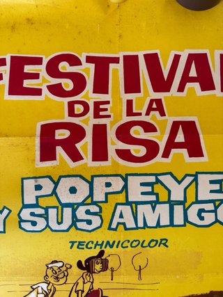 Popeye y sus amigos Festival de la Risa poster