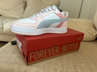 Zapatillas Puma Mujer Rosa y Blanco