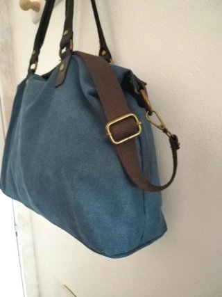 Bolso de viaje azul