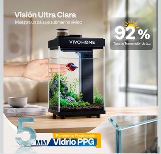Acuario Inteligente VIVOHOME 10L