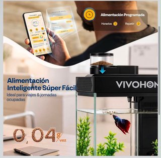 Acuario Inteligente VIVOHOME 10L