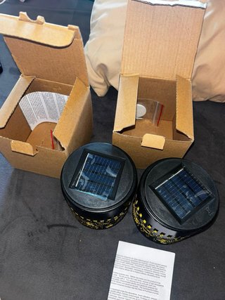 Lámparas Solares Decorativas WEIWOGU