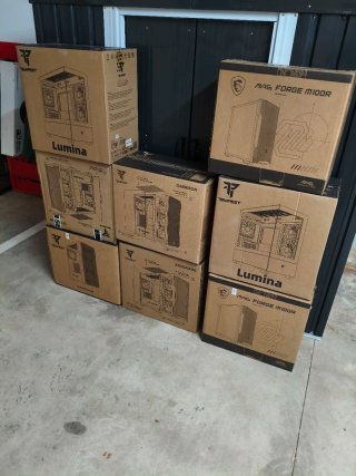 8 Cajas PC MSI y Tempest Nuevas