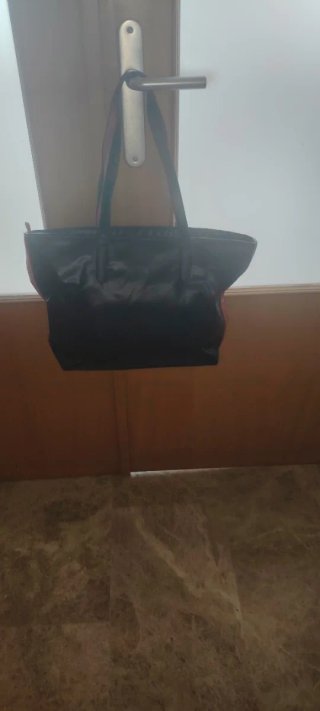 Bolso Bikkembergs Negro y Rosa