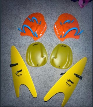 Kit Palas Natación Turbo y Finis