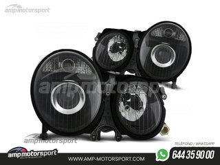 FAROS DELANTEROS LUPA PARA MERCEDES CLASE E W210