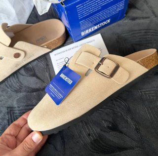 Birkenstock Boston Beige
