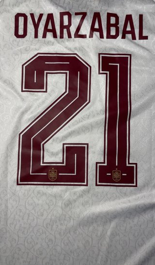 Camiseta España Oyarzabal Nº21 – Versión Jugador